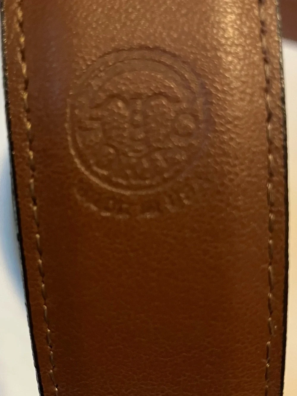 Classic Torino Black Leather Men's Belt size 42 Kipskin USA